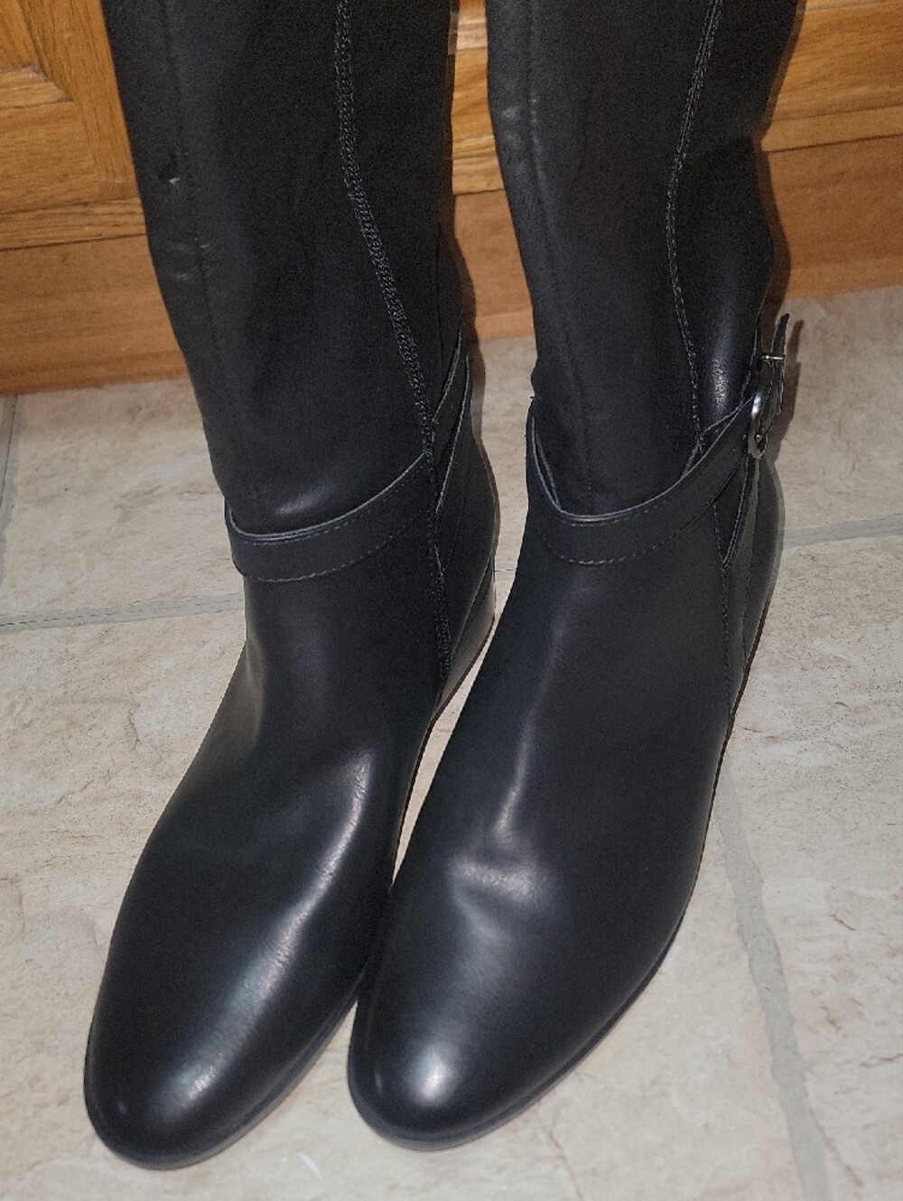 Naturalizer Sahara Riding Boots Black Size 11M - Picture 4 of 12